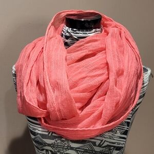 Pistil Orange Infinity Scarf